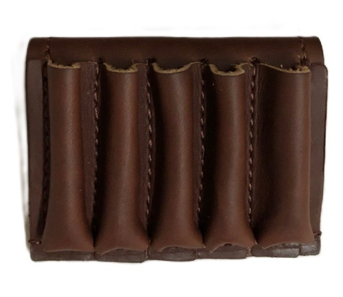Real leather rifle cartridge - leather, 5